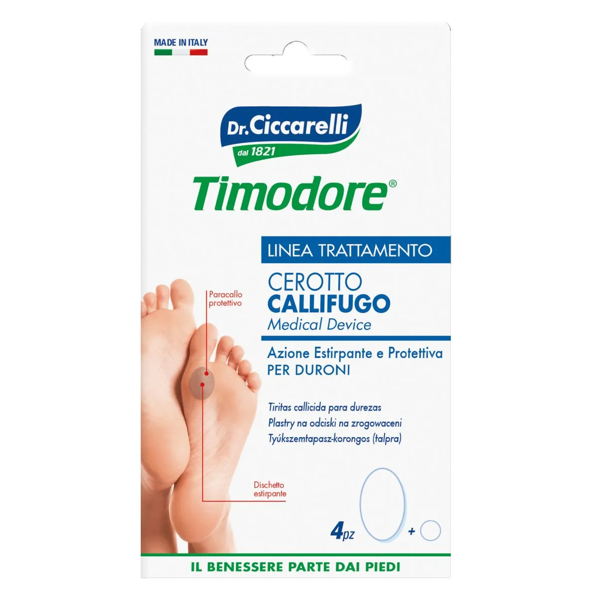 CICCARELLI KONNASILMA EEMALDAJA+KAITSEPLAASTER N4 - Product Image