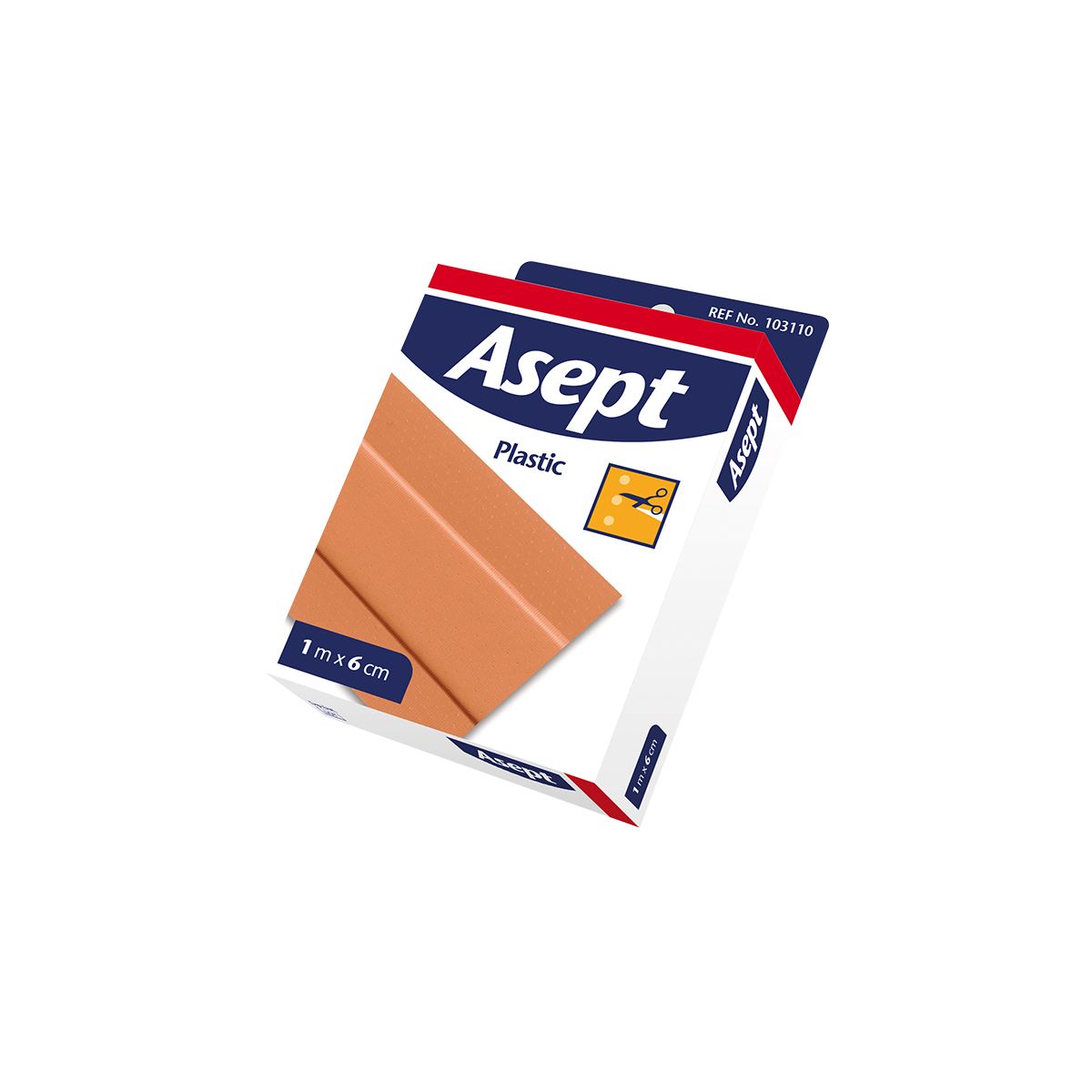 ASEPT PLAASTER PLASTIC 1MX6CM