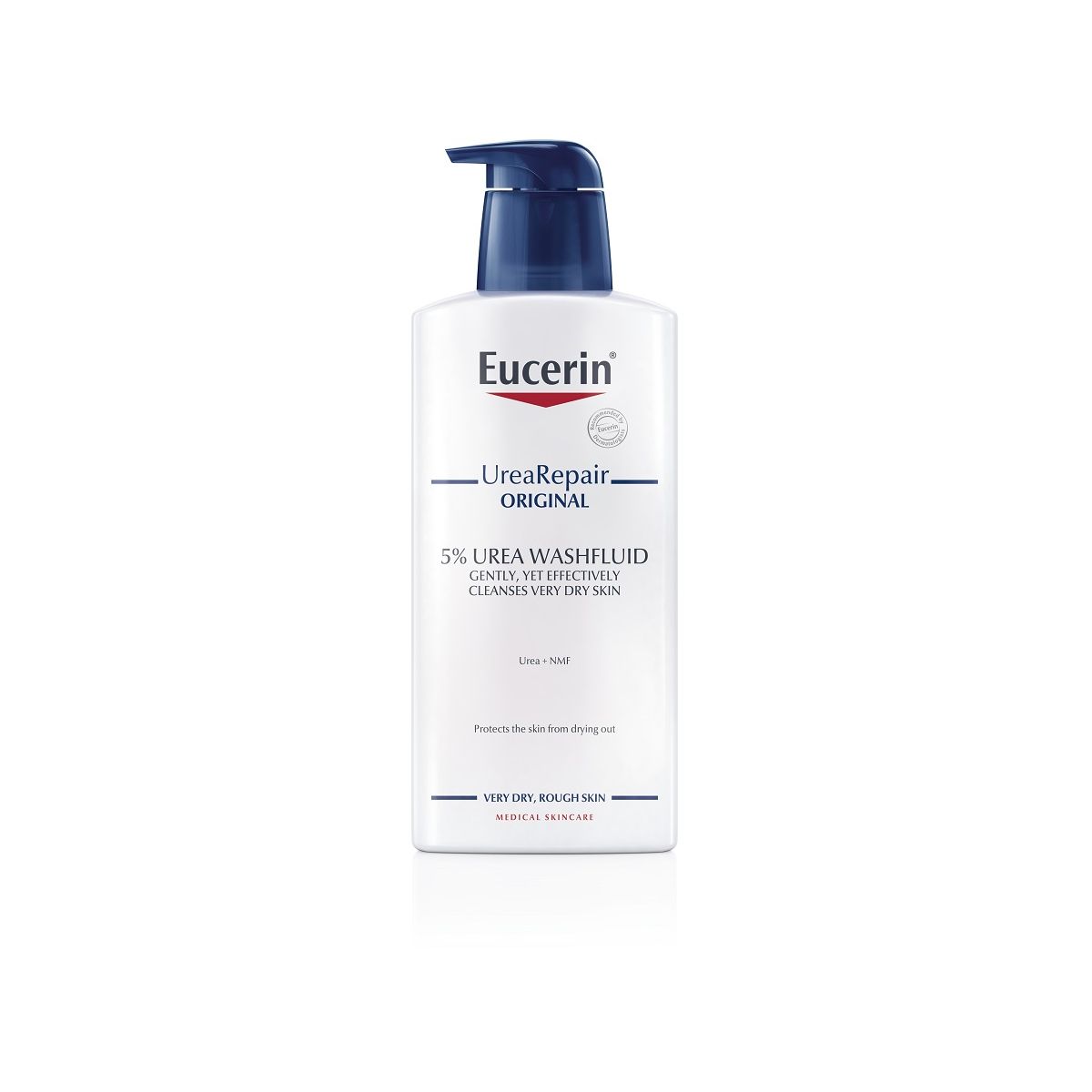 EUCERIN KUIVA NAHA PESEMISEMULSIOON 5% UREA 400ML