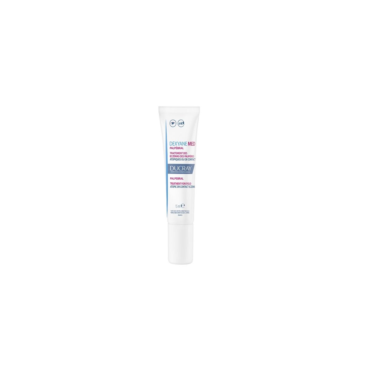 DUCRAY DEXYANE MED EKSEEMIVASTANE KREEM SILMALAUGUDELE 15ML - Product Image