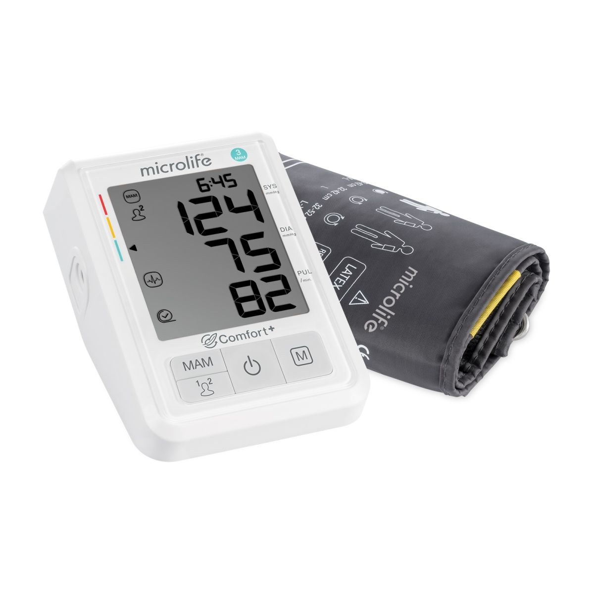 VERERÕHUAPARAAT MICROLIFE TÄISAUT BP B3 COMFORT PC ÕLAVARREL - Product Image