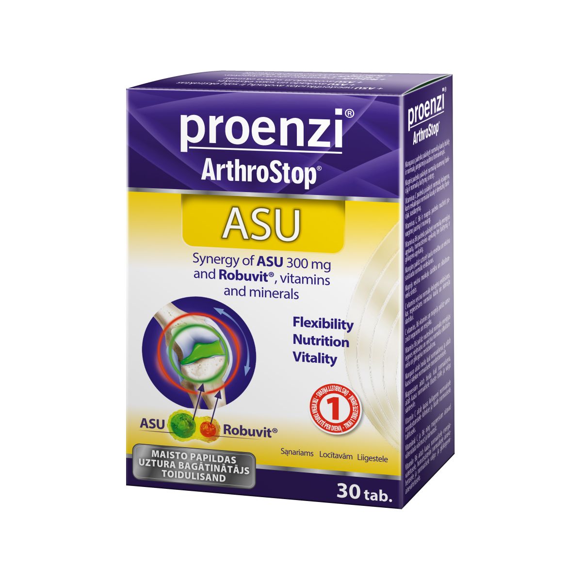 PROENZI ARTHROSTOP ASU TBL N30 - Product Image