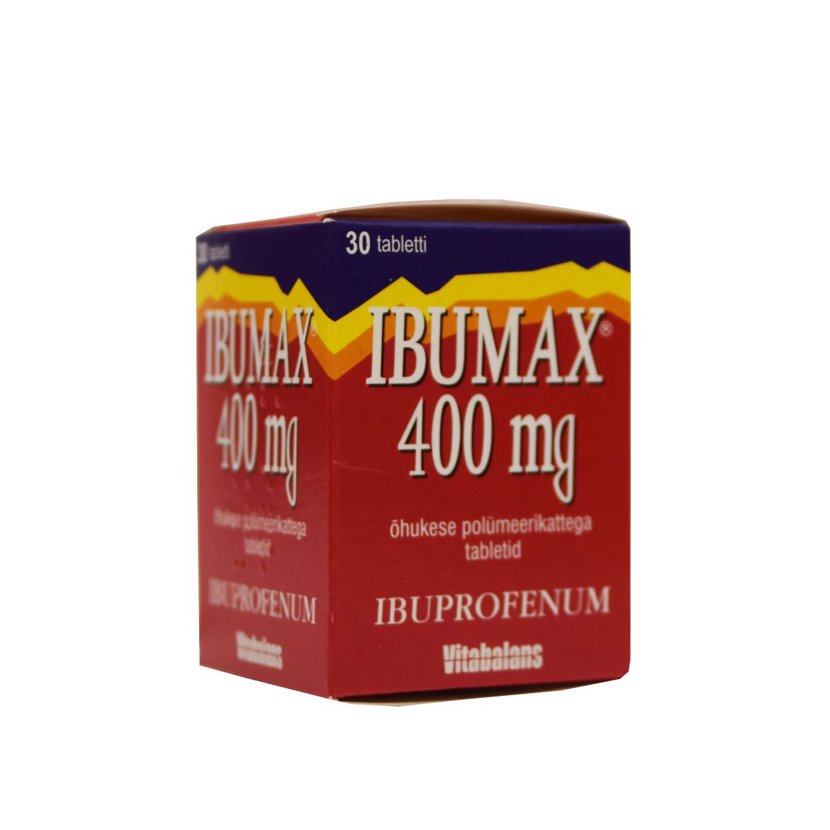 IBUMAX 400MG KATTEGA TBL N30 (PURGIS) - Product Image 1