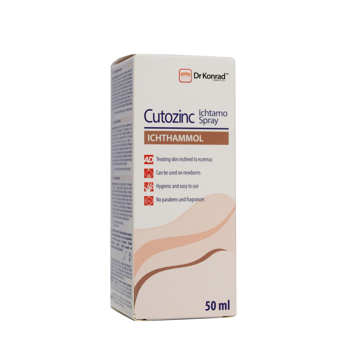 CUTOZINC ICHTAMO SPRAY 50ML - Product Image