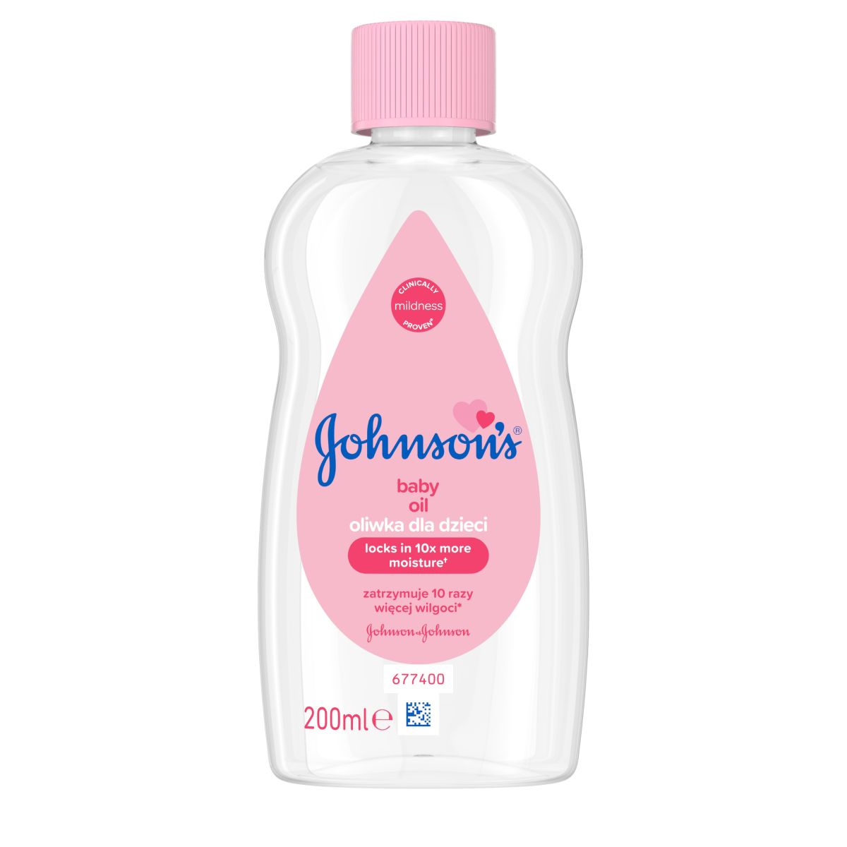 JOHNSON'S BEEBI ÕLI 200ML - Product Image