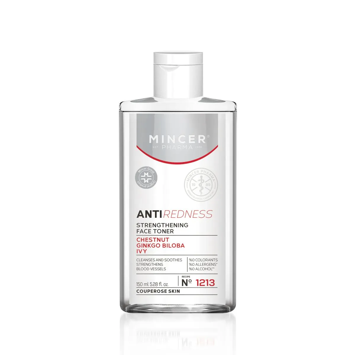 MINCER PHARMA REDNESS TOONIK PUNETUST VÄHENDAV 150ML - Product Image