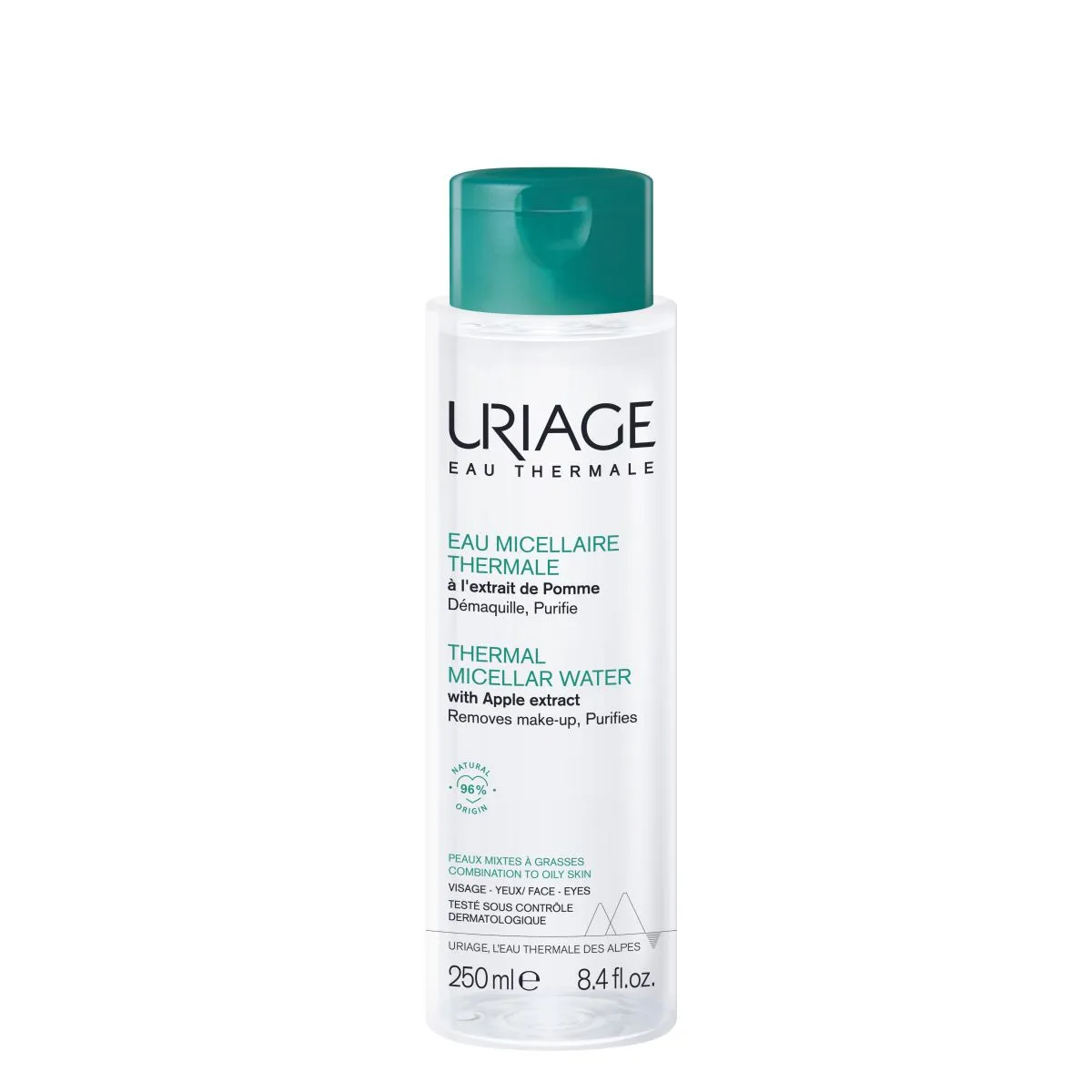 URIAGE MITSELLAARVESI KOMBINEERITUD JA RASUSELE NAHALE 250ML - Product Image
