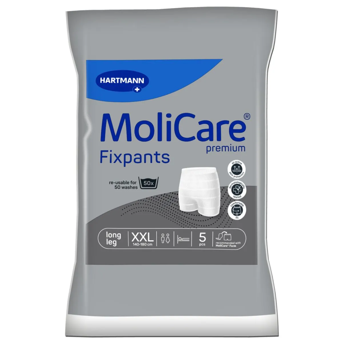 MOLICARE FIXPANTS LONG LEG XXL N5 - Product Image