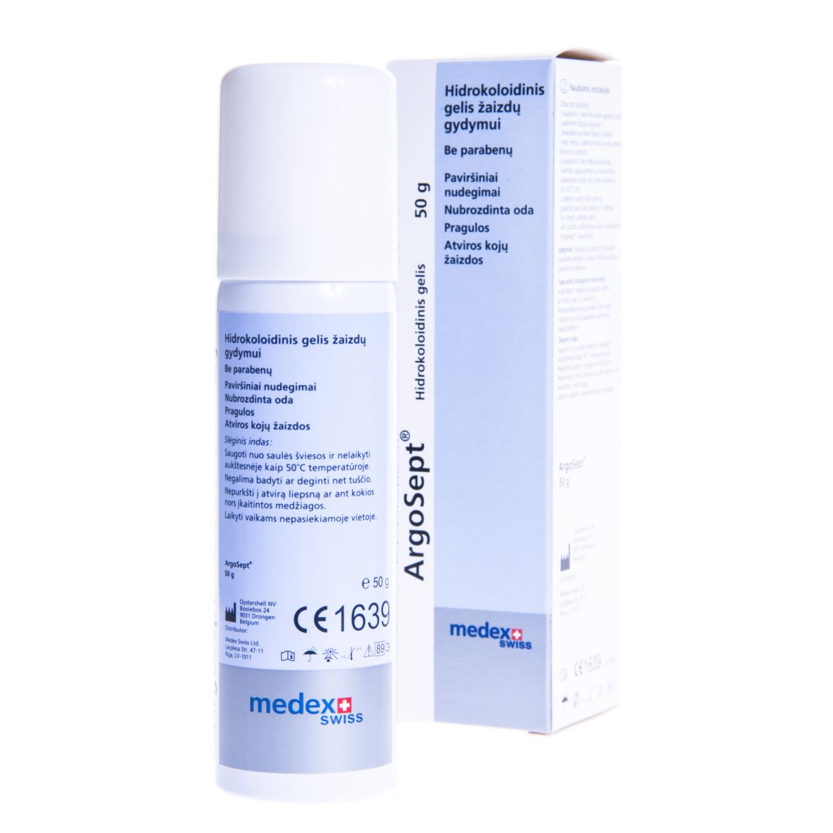 ARGOSEPT HÜDROKOLLOID GEEL SPREI 50G