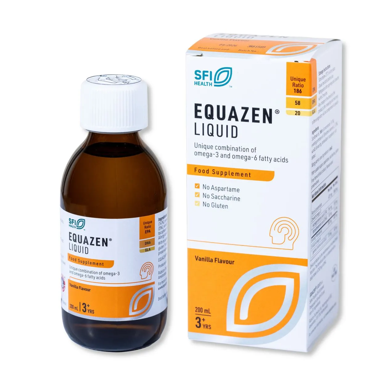EQUAZEN VANILJEMAITSELINE VEDELIK 200ML - Product Image