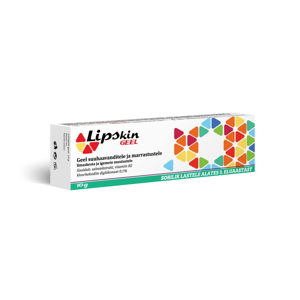 LIPSKIN GEEL SUUHAAVANDITELE JA MARRASTUSTELE 10G - Product Image