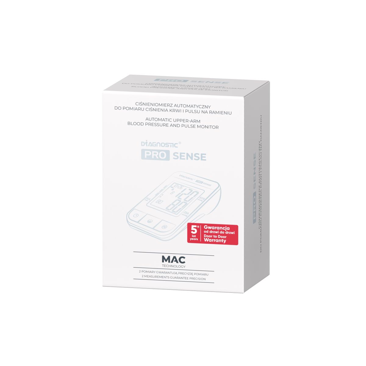 VERERÕHUAPARAAT DIAGNOSTIC PRO SENSE PATAREI TOITEGA - Product Image