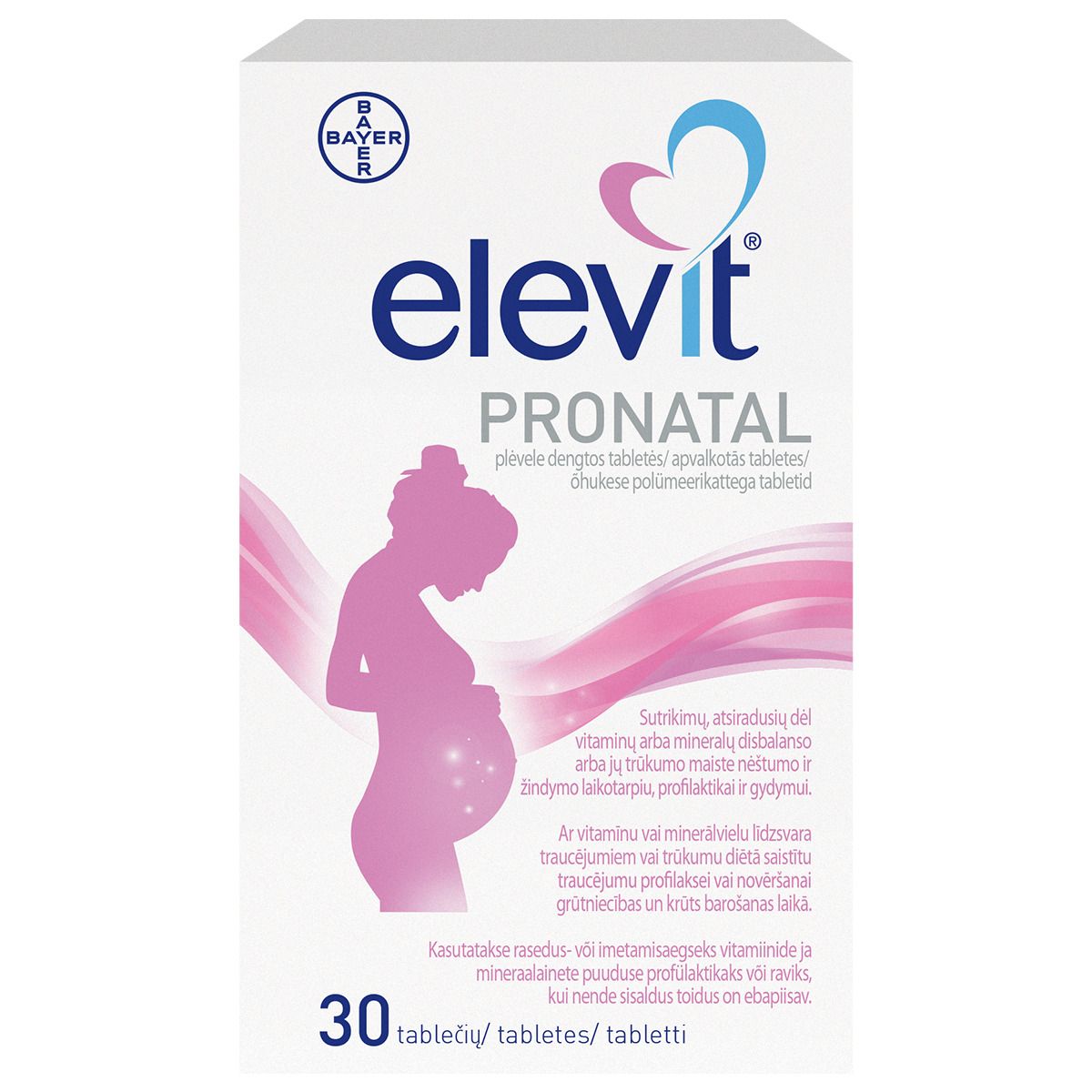 ELEVIT PRONATAL TBL N30 - Product Image