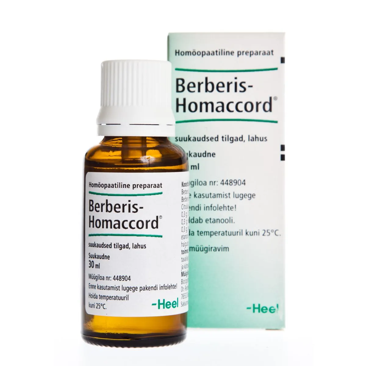 BERBERIS HOMACCORD SUUKAUDSED TILGAD 30ML - Product Image