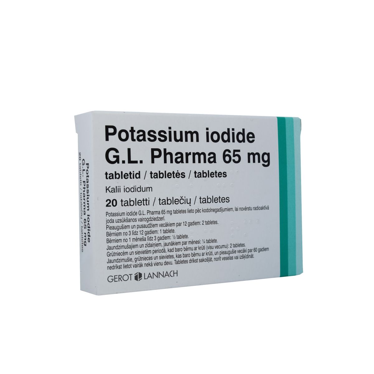 Jooditabletid 65 mg N20 - Product Image