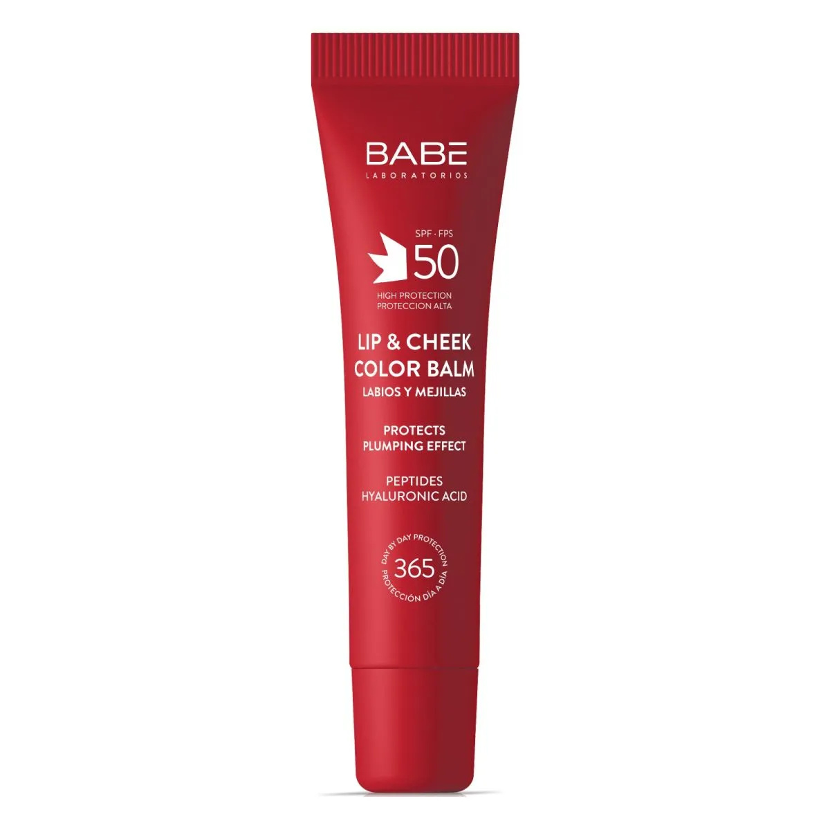 BABE HUULE- JA PÕSEPUNA PALSAM PUNANE SPF50 20ML - Product Image