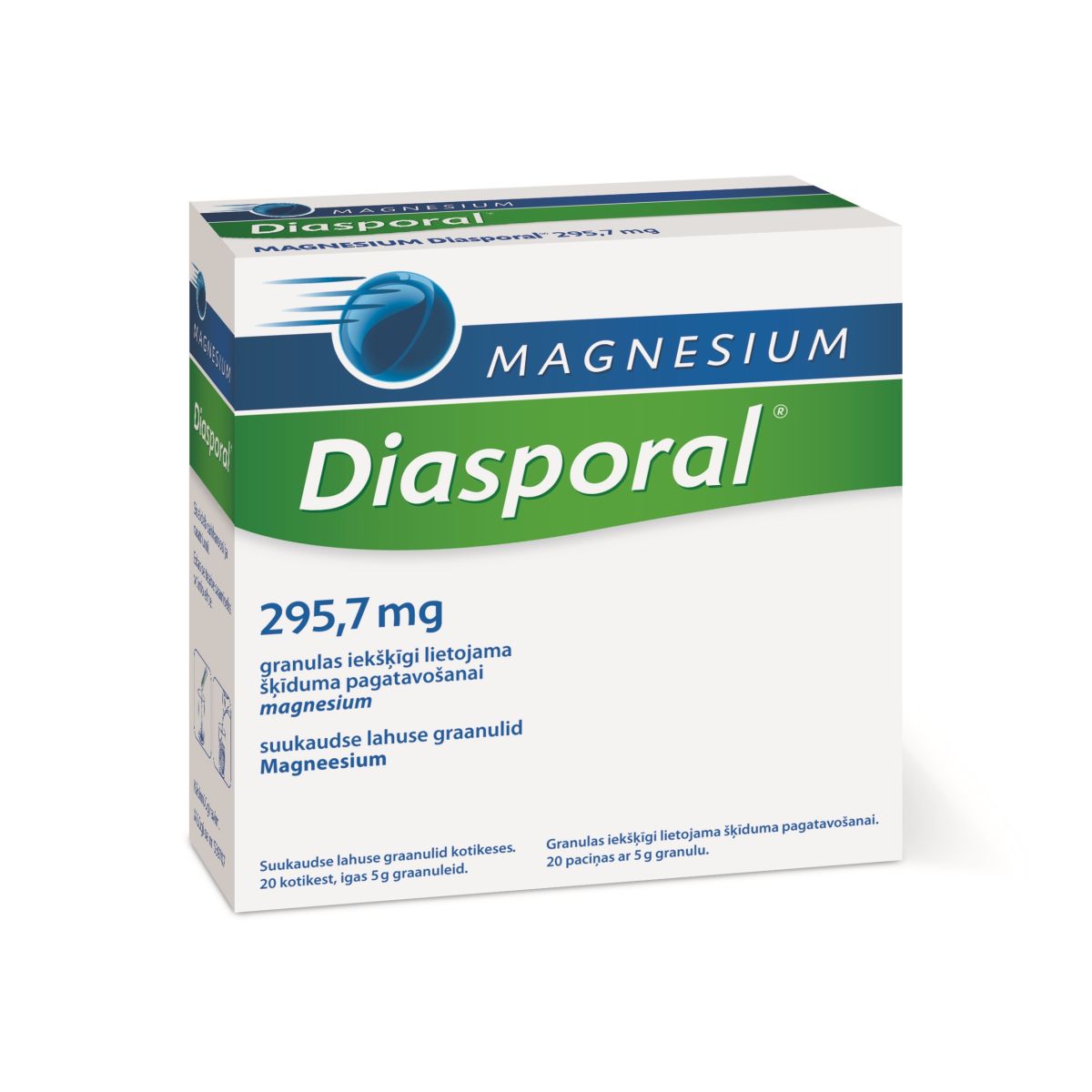 MAGNESIUM DIASPORAL SUUK LAH GRAN 1830MG N20 - Product Image