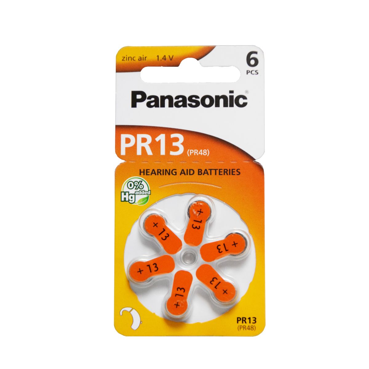 KUULDEAPARAADI PATAREI PANASONIC PR13 N6 - Product Image