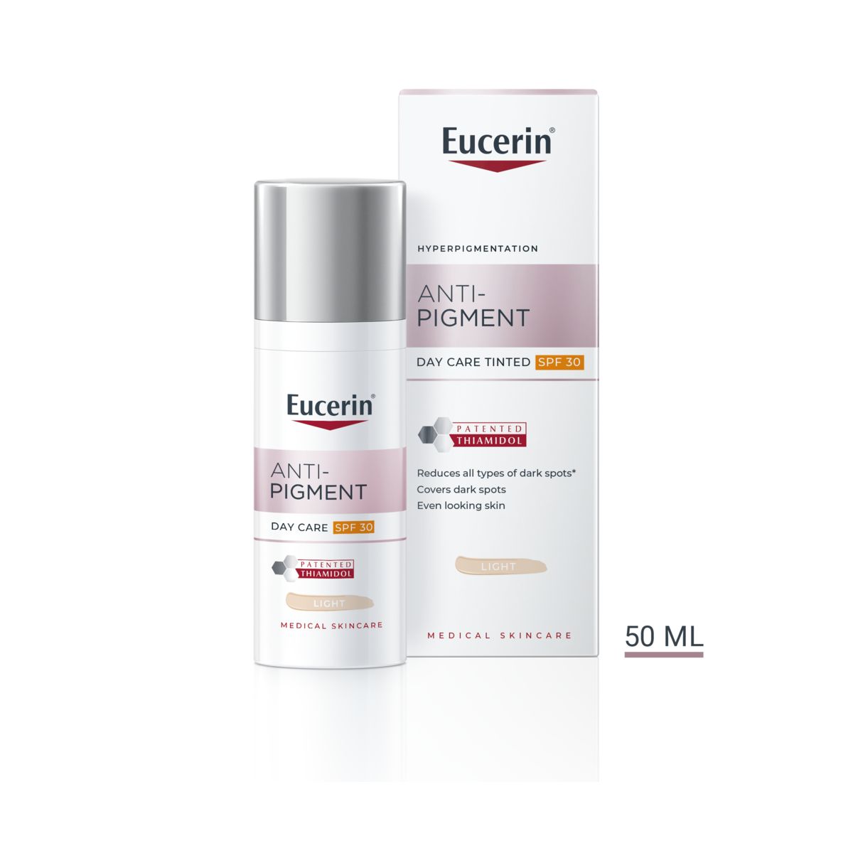 EUCERIN ANTI-PIGMENT PÄEVAKREEM SPF30 TOONITUD 50ML - Product Image
