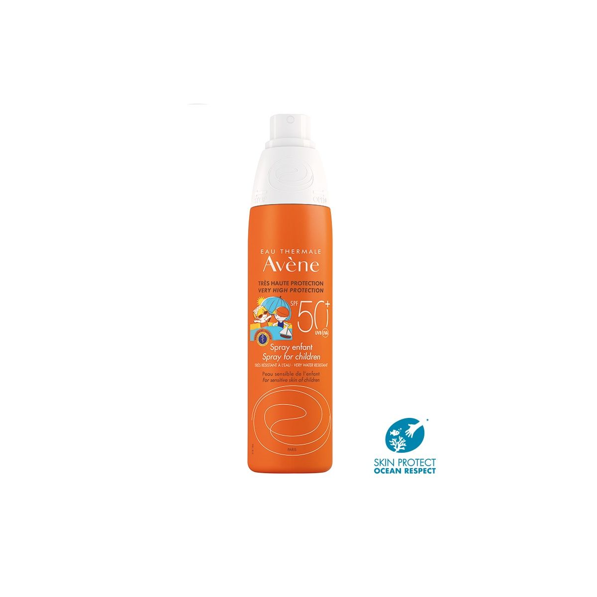 AVENE SUN PÄIKESEKAITSESPREI LASTELE SPF50+ 200ML - Product Image