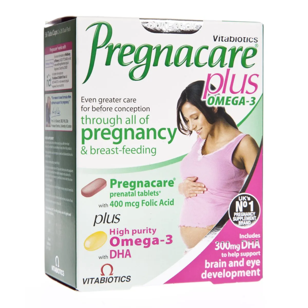 PREGNACARE PLUS OMEGA-3 DUAL PACK N28X2 - Product Image