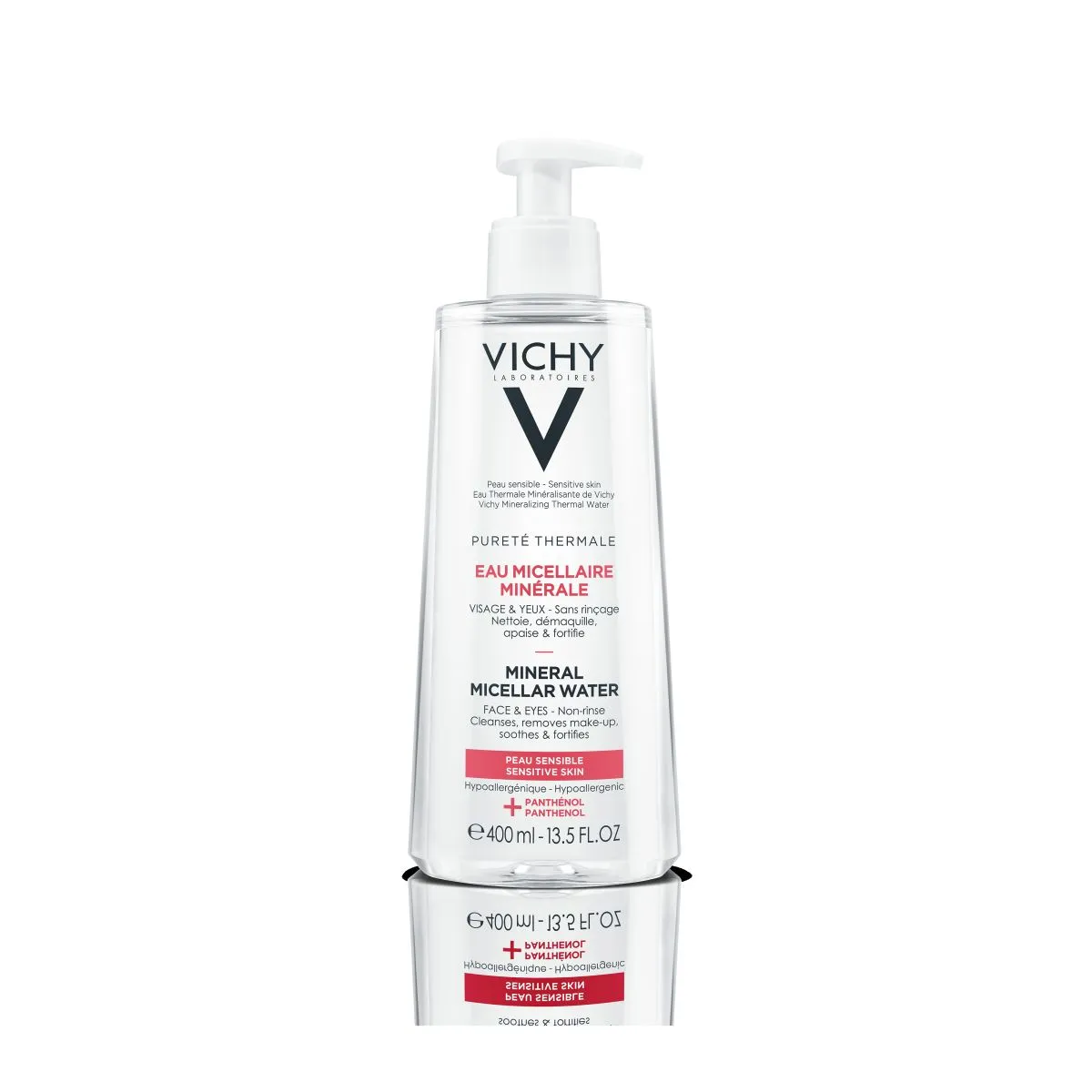 VICHY PURETE THERMALE MITSELLAARVESI TUNDLIKULE NAHALE 400ML - Product Image