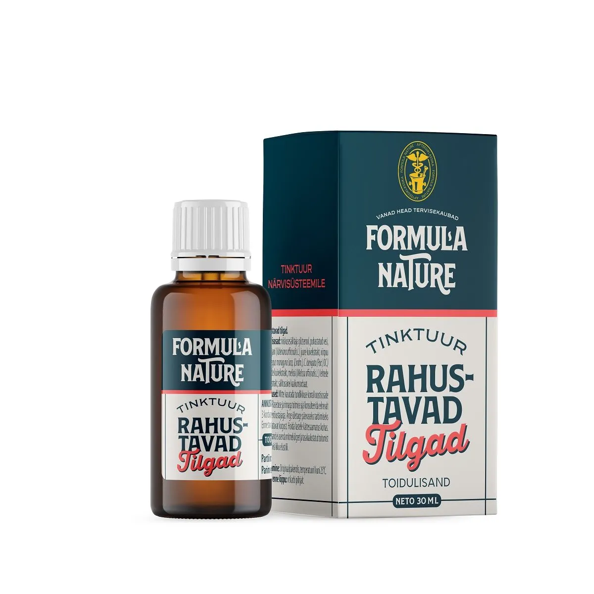 FORMULA NATURE RAHUSTAVAD TILGAD 30ML - Product Image