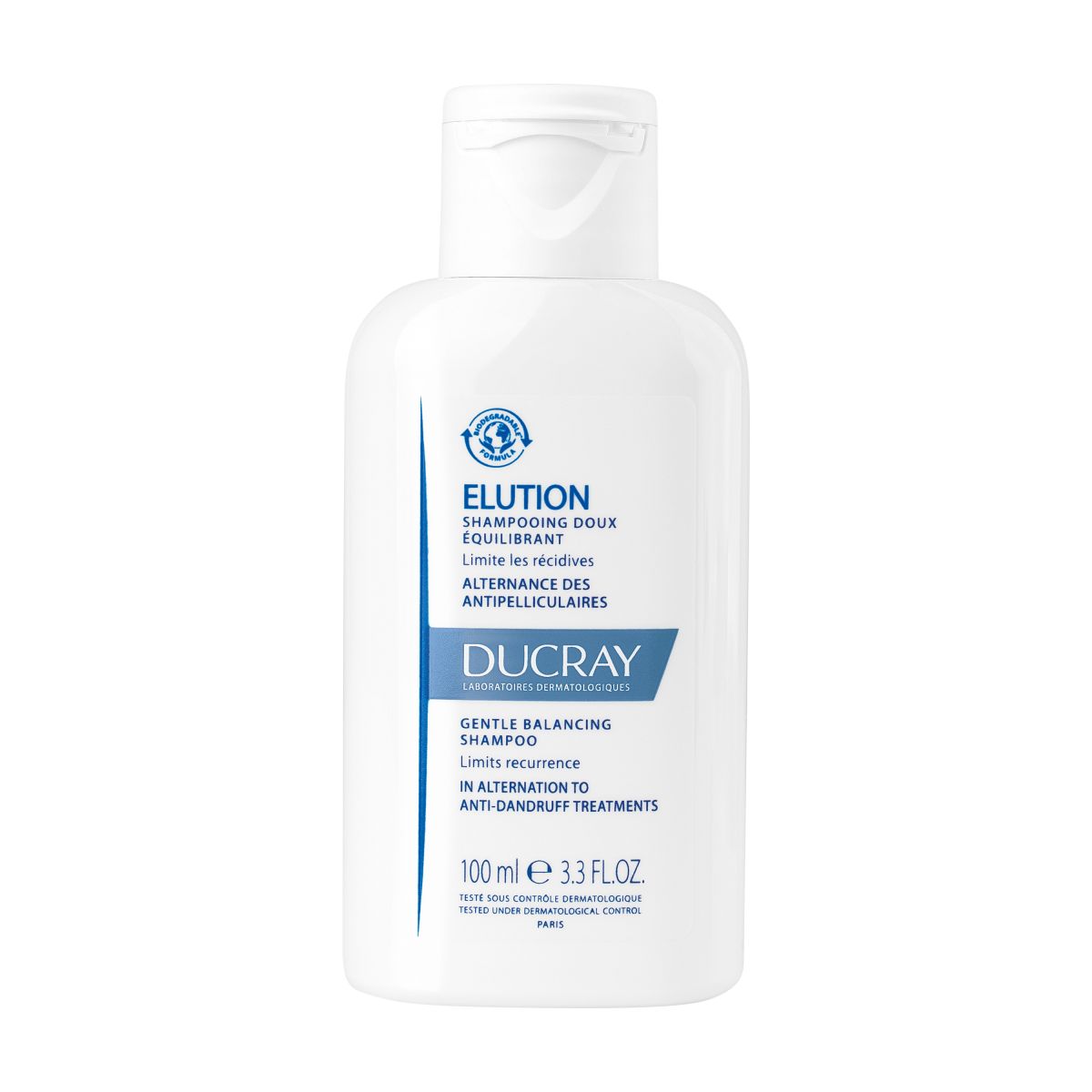 DUCRAY ELUTION SHAMPOON 100ML - Product Image