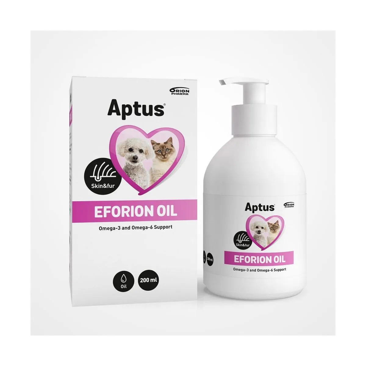 Aptus õli naha ja karvastiku heaoluks kassidele ning koertele - Product Image
