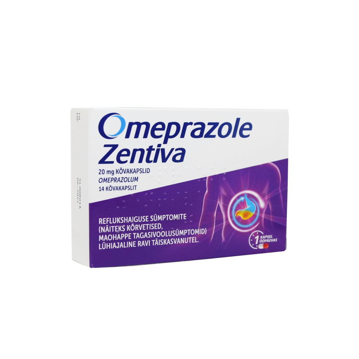 OMEPRAZOLE ZENTIVA CAPS 20MG N14 - Product Image