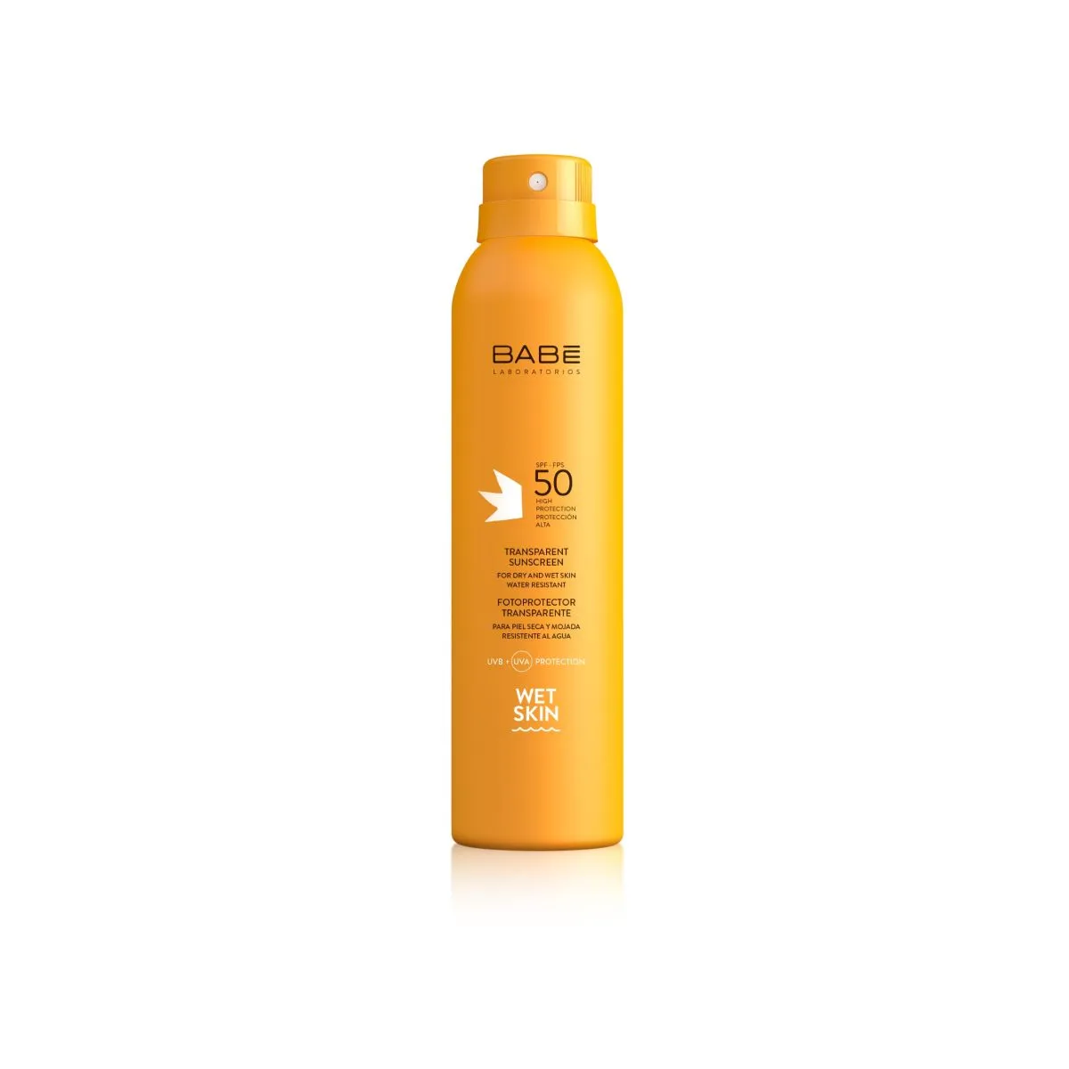 BABE PÄIKESEKAITSEAEROSOOL SPF50 VEEKINDEL 200ML - Product Image
