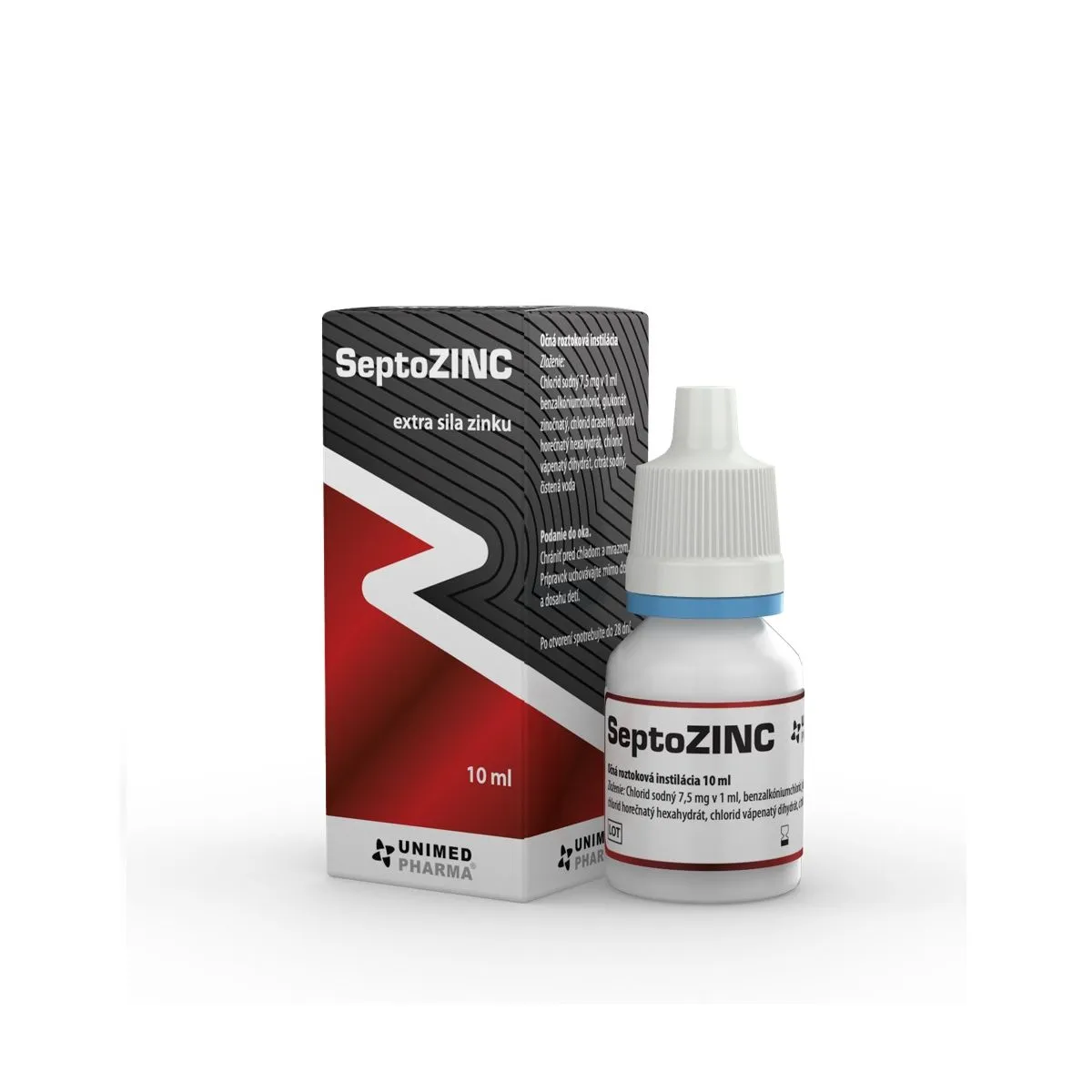 SEPTOZINC SILMATILGAD 10ML - Product Image