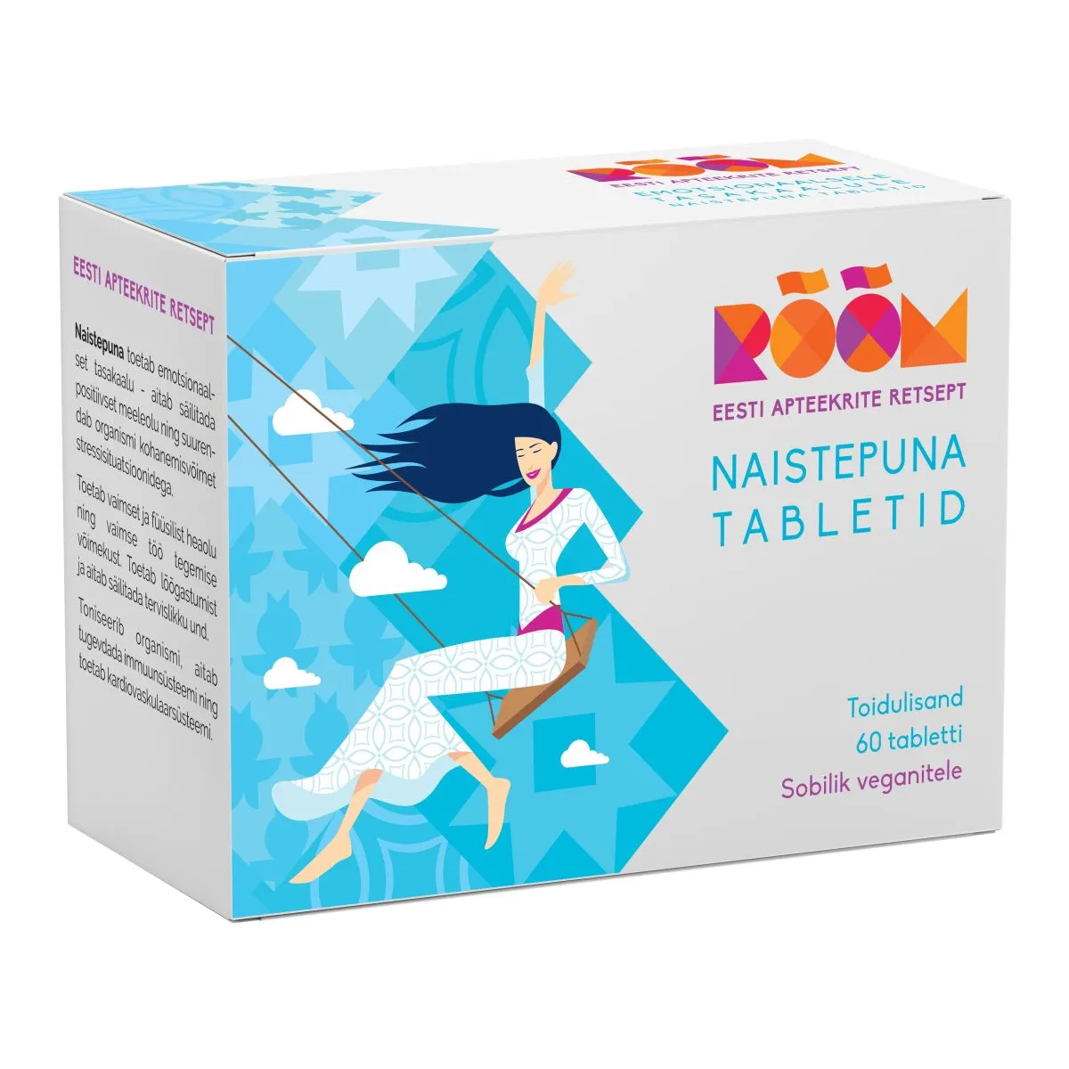 RÕÕM NAISTEPUNA TABLETID N60 - Product Image
