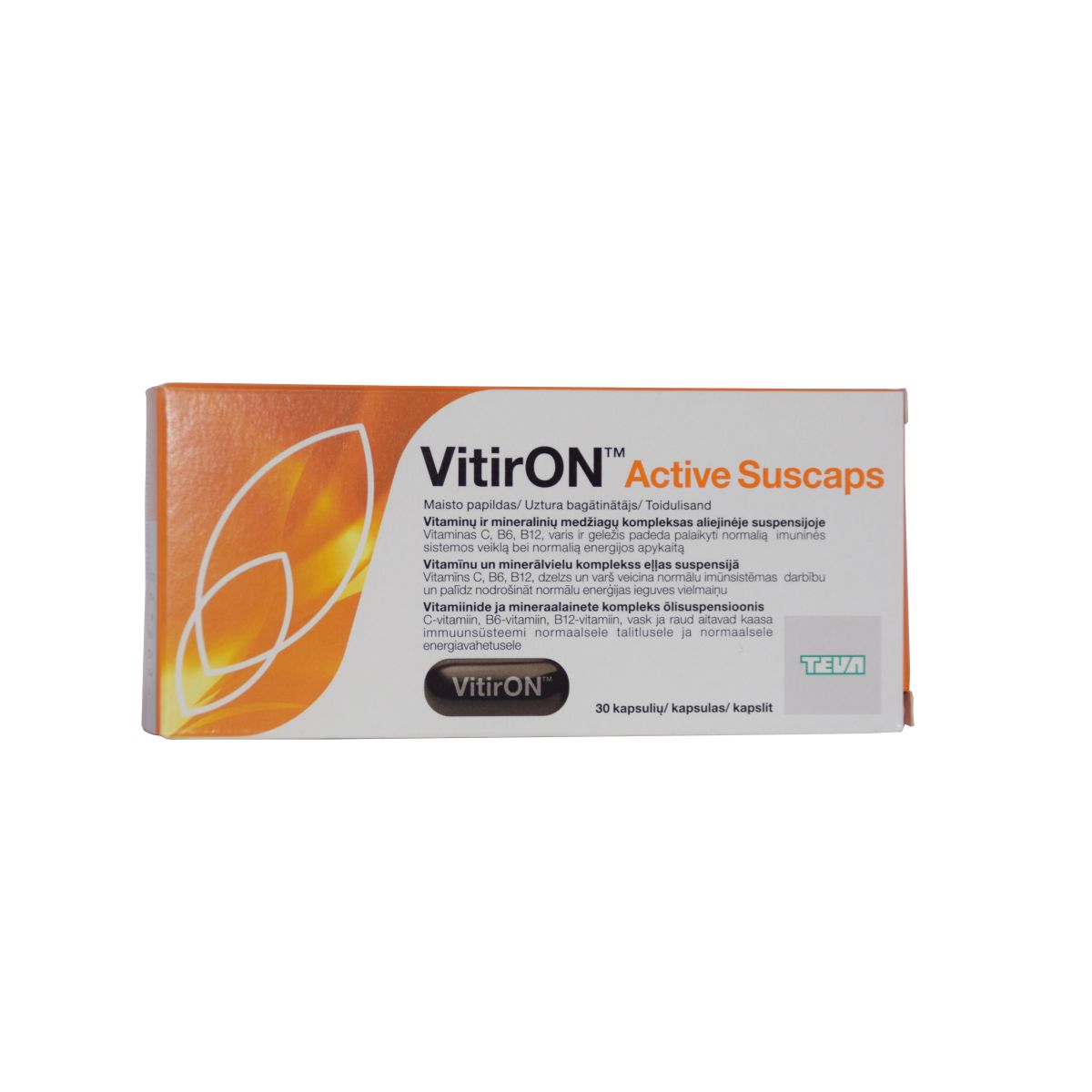 VITIRON ACTIVE SUSCAPS KAPSLID N30 - Product Image