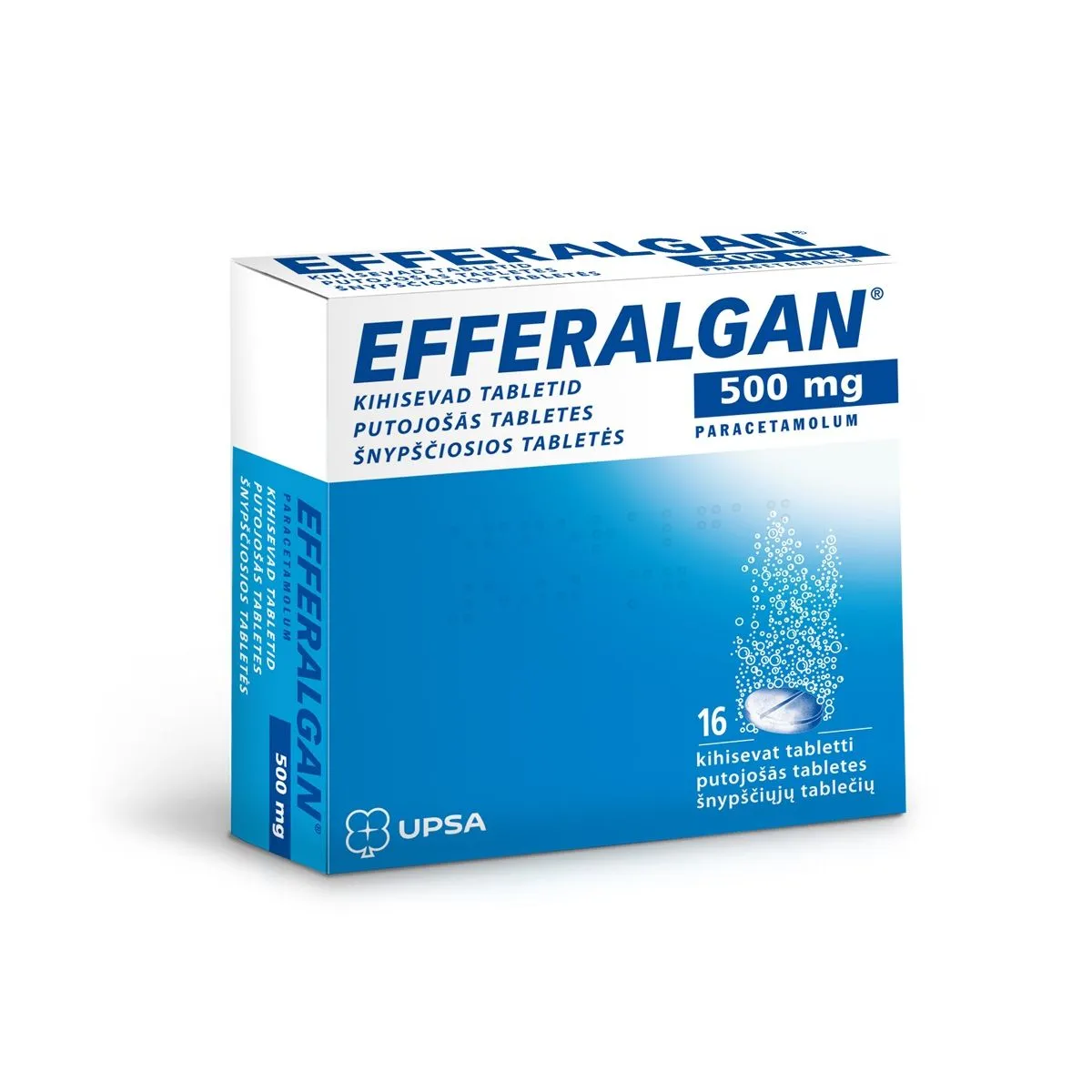EFFERALGAN KIHISEV TBL 500MG N16 - Product Image