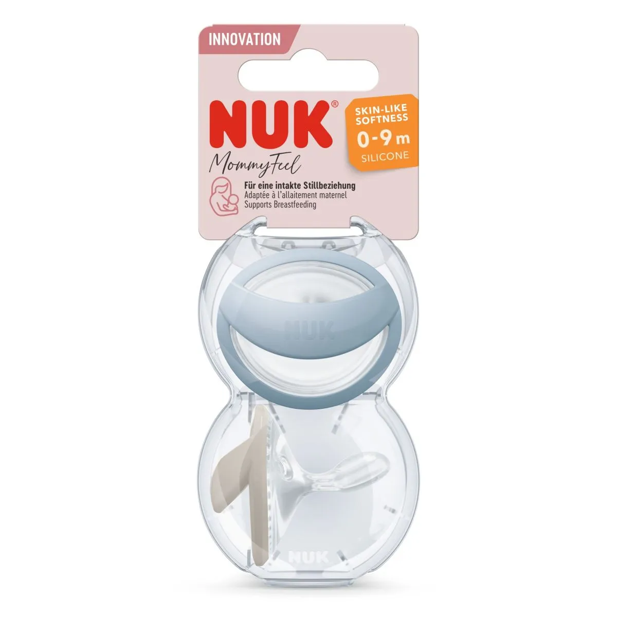 NUK RÕNGASLUTT MOMMYFEEL SILIK. (0-9 KUUD) N2 - Product Image