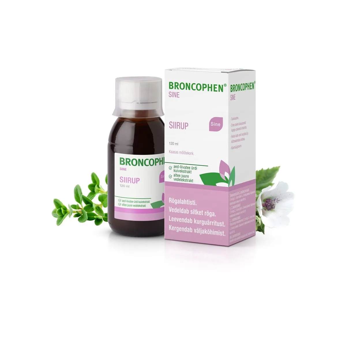 BRONCOPHEN SINE SIIRUP 8MG+55,3MG/ML 120ML - Product Image
