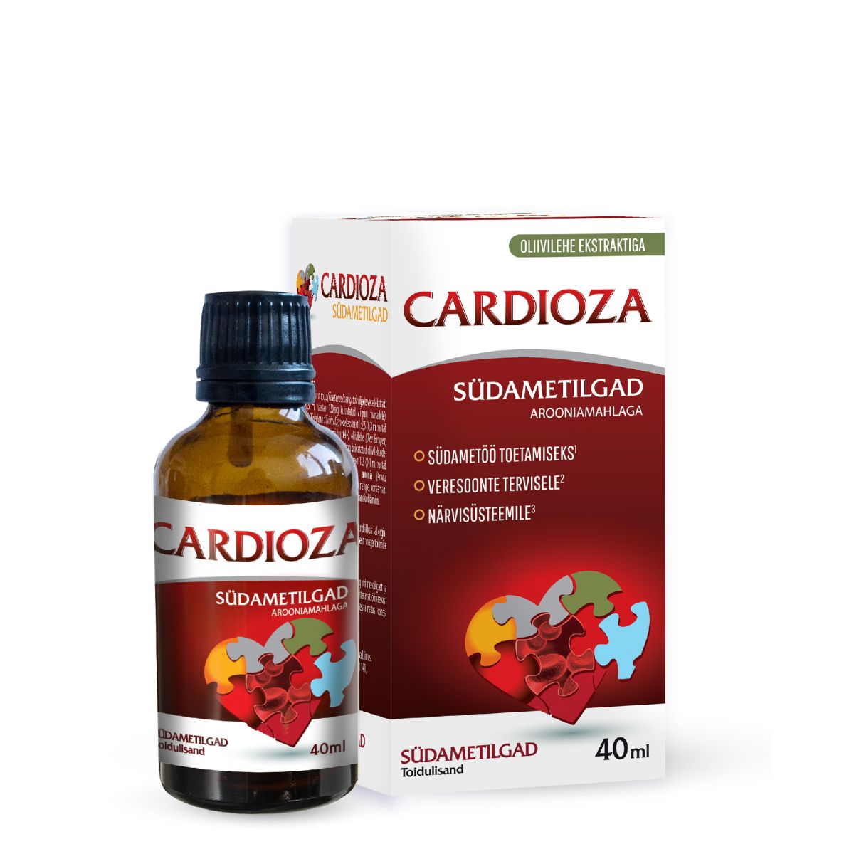 CARDIOZA SÜDAMETILGAD 40ML - Product Image