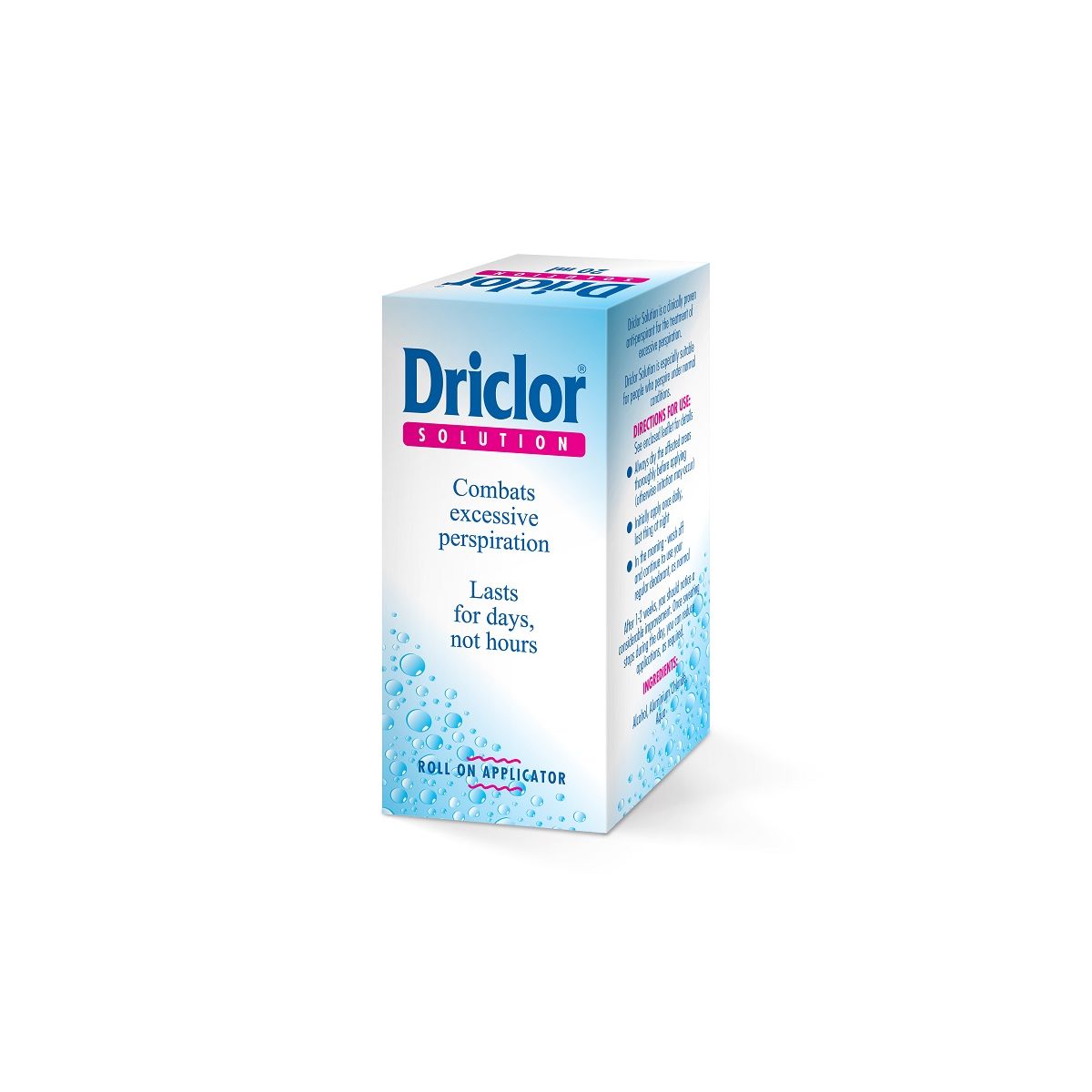 DRICLOR ANTIPERSPIRANT ROLL-ON 20ML - Product Image