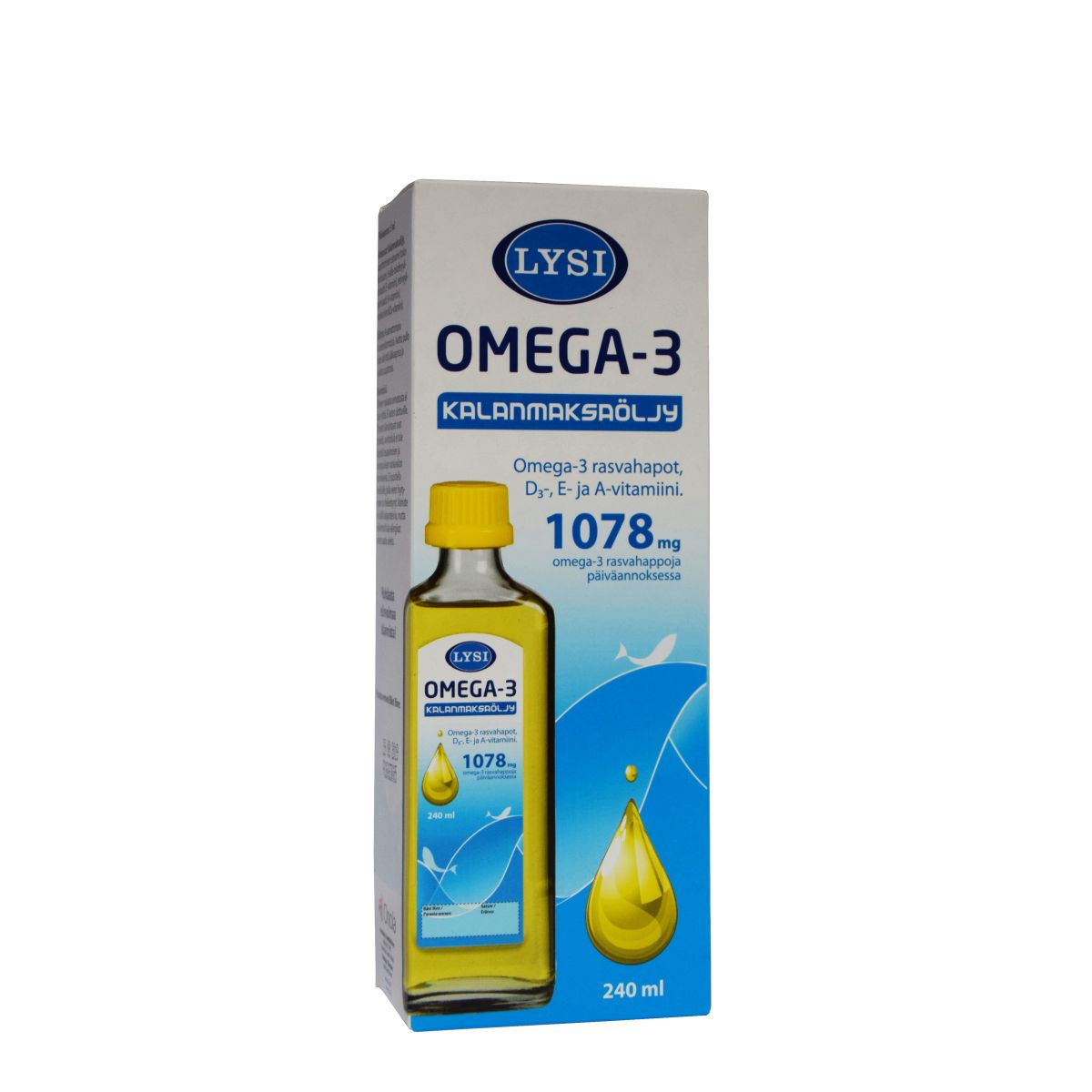 LYSI OMEGA-3 KALAMAKSAÕLI 240ML - Product Image