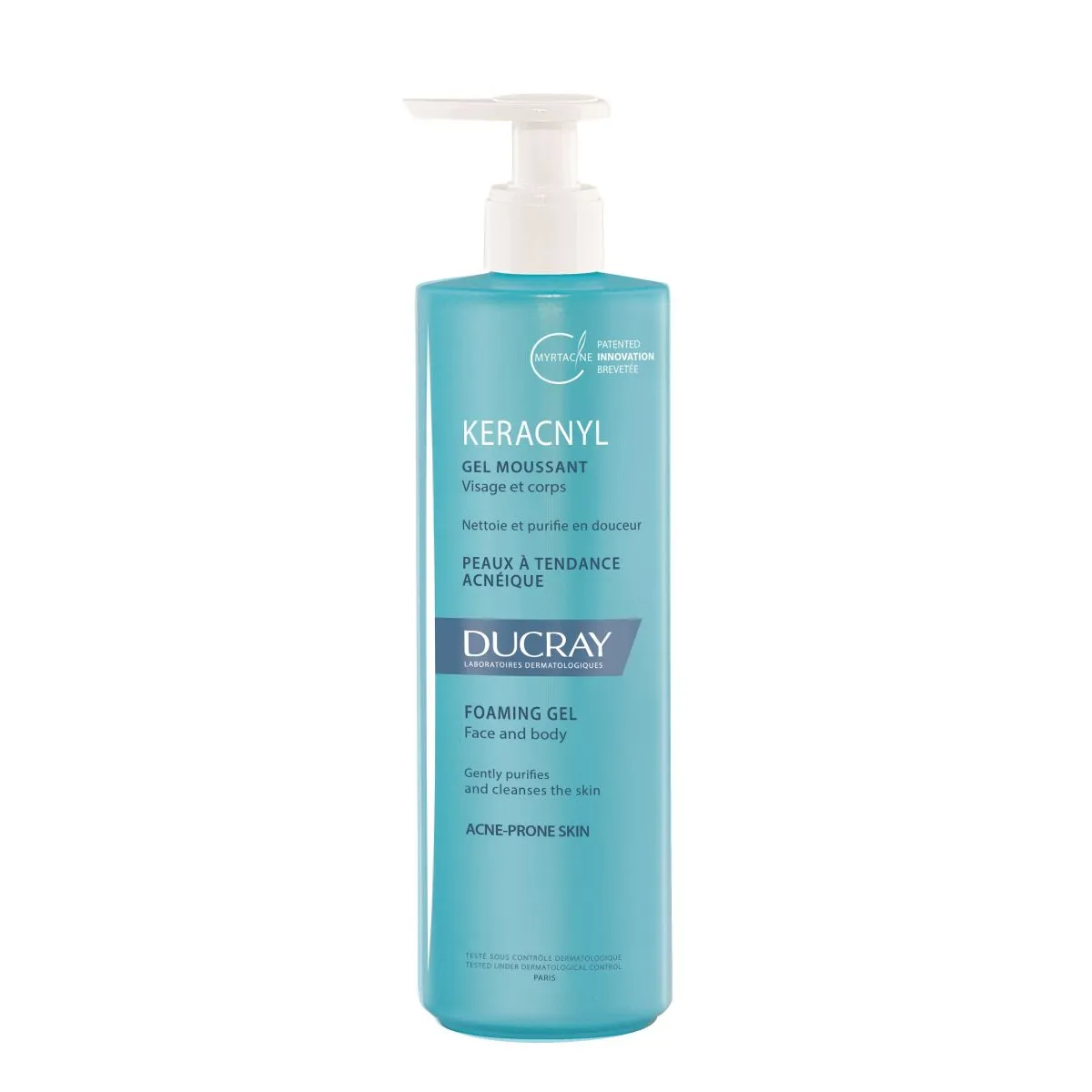 DUCRAY KERACNYL VAHUTAV GEEL PROBLEEMSELE NAHALE 400 ML - Product Image