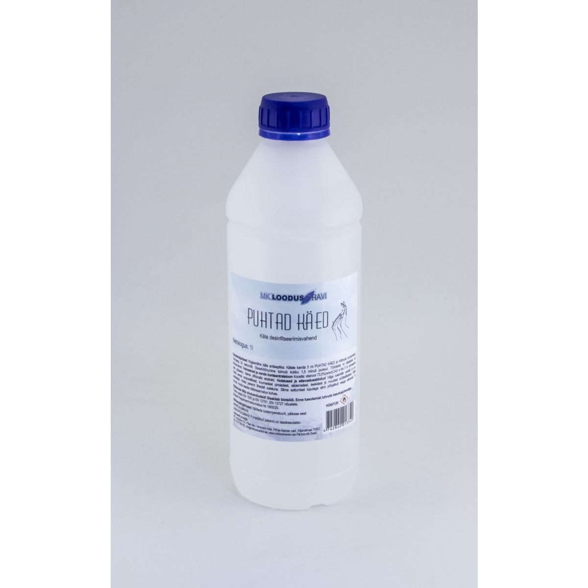 KÄTE DESINFITSEERIMISVAHEND PUHTAD KÄED 1L - Product Image