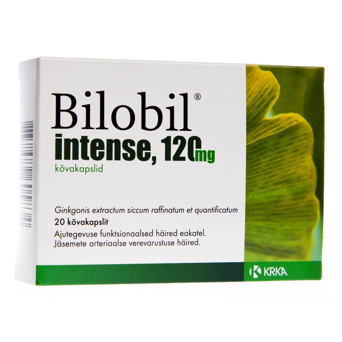 BILOBIL INTENSE CAPS  120MG N20