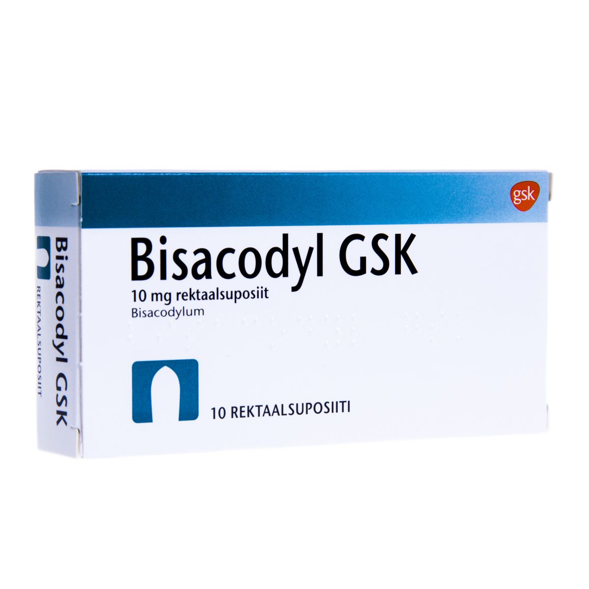 BISACODYL GSK REKTAALSUPOSIIT 10MG N10