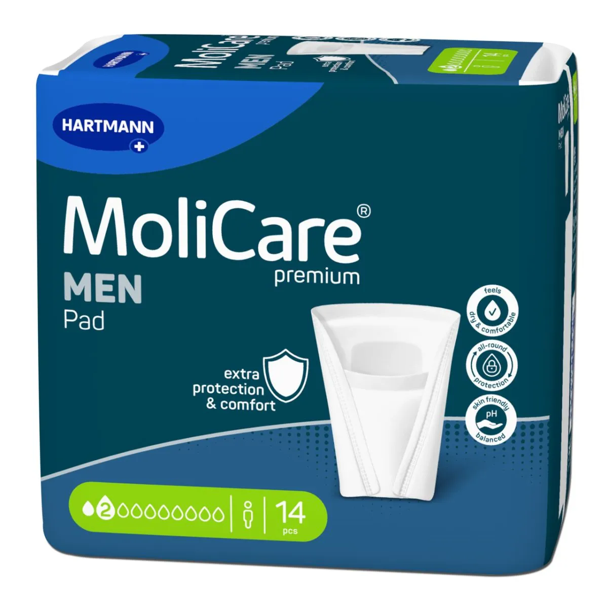 MOLICARE PAD MEN 2 TILKA N14 - Product Image