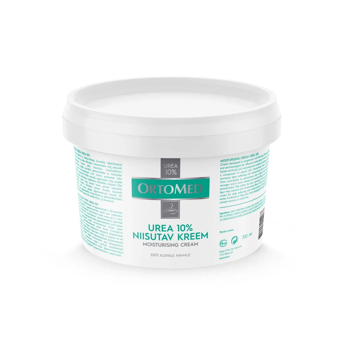 ORTO KREEM ORTOMED NIISUTAV 10% UREA 700ML - Product Image