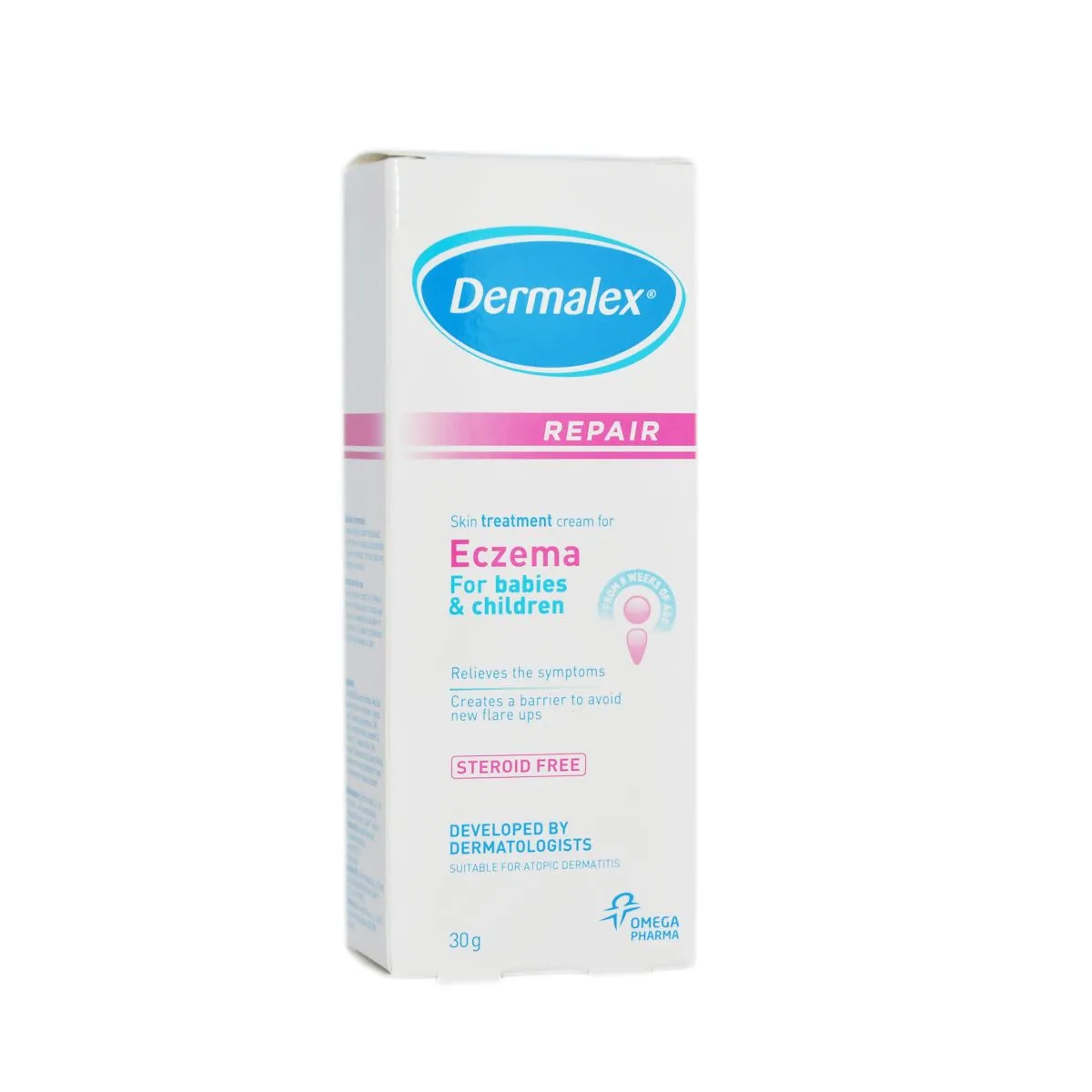 DERMALEX REPAIR IMIKUTE JA LASTE EKSEEMI KREEM 30G - Product Image