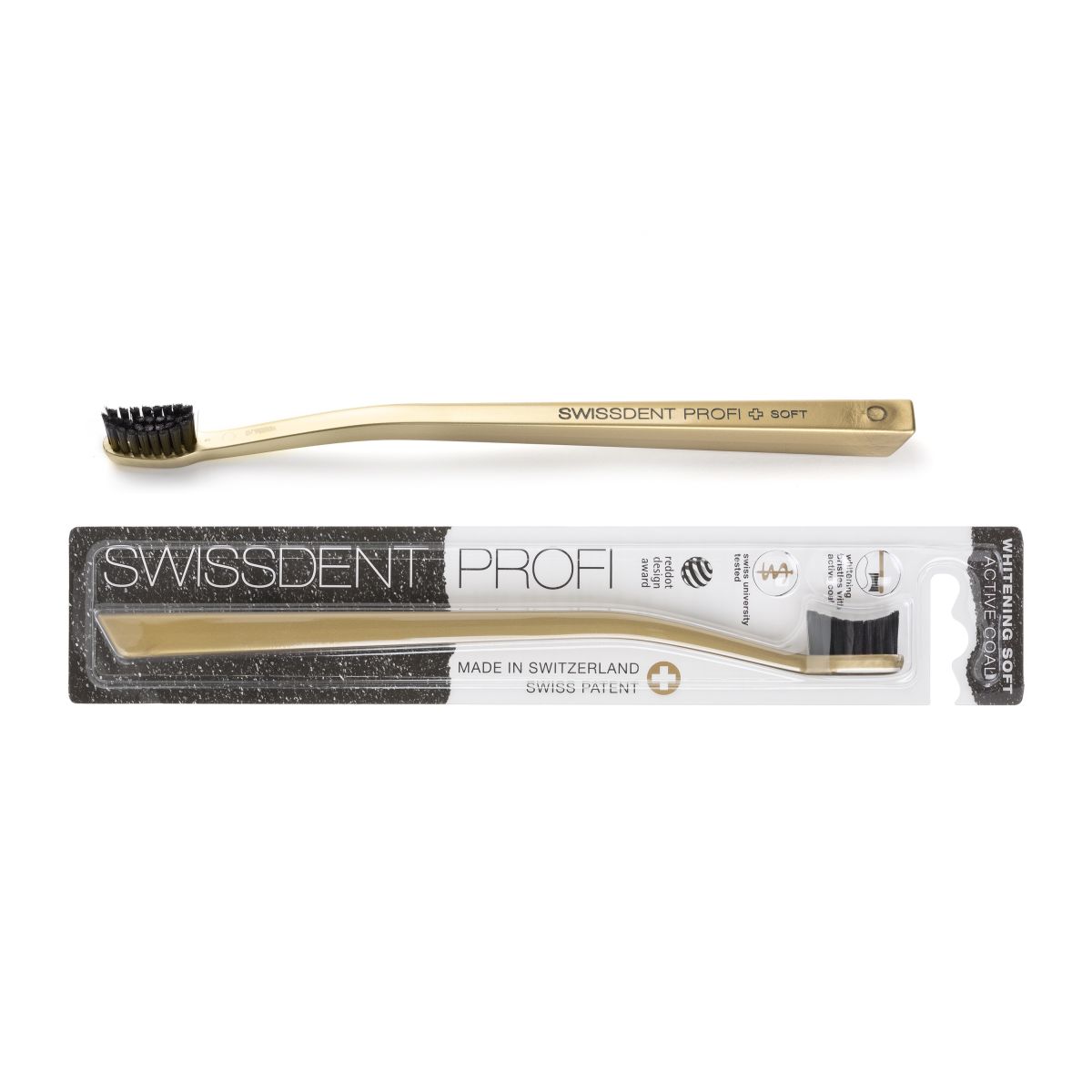 SWISSDENT HAMBAHARI SOFT KULDNE/AKTIIVSÖE HARJASTEGA N1 - Product Image