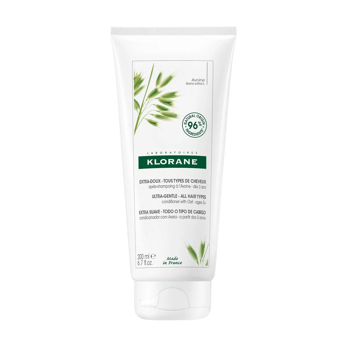 KLORANE JUUKSEPALSAM KAERAEKSTRAKTIGA 200ML - Product Image
