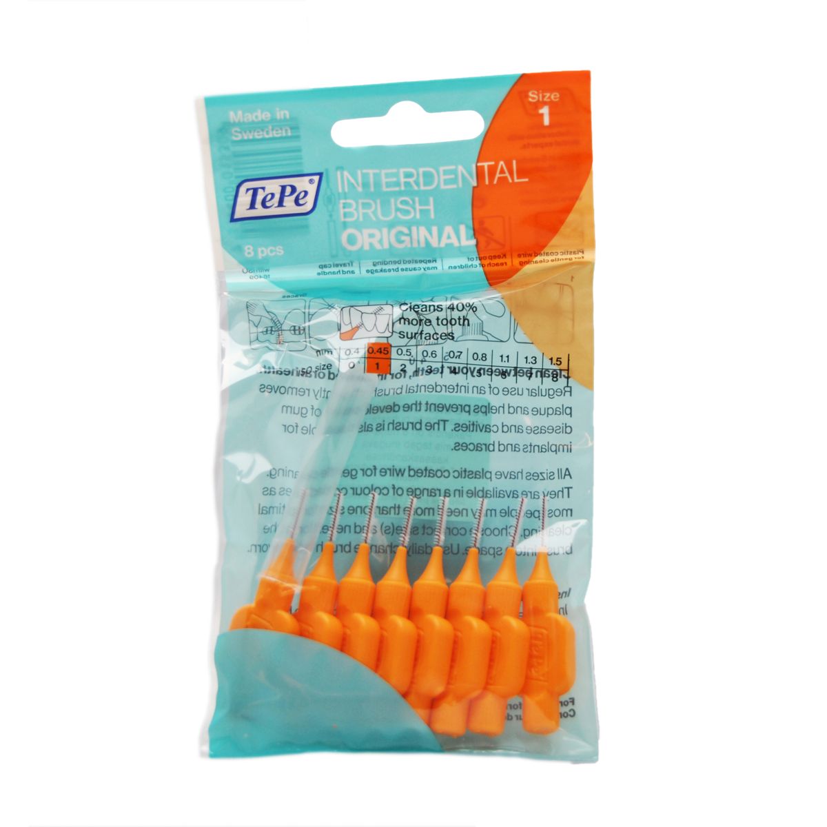 TEPE INTERDENTAALHARJAD 0,45MM   N8 - Product Image